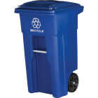 Toter 32 Gal. Recycling Trash Can with Lid Image 3