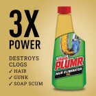 Liquid Plumr Hair Clog Eliminator 16 Oz. Gel Drain Opener & Cleaner Image 2