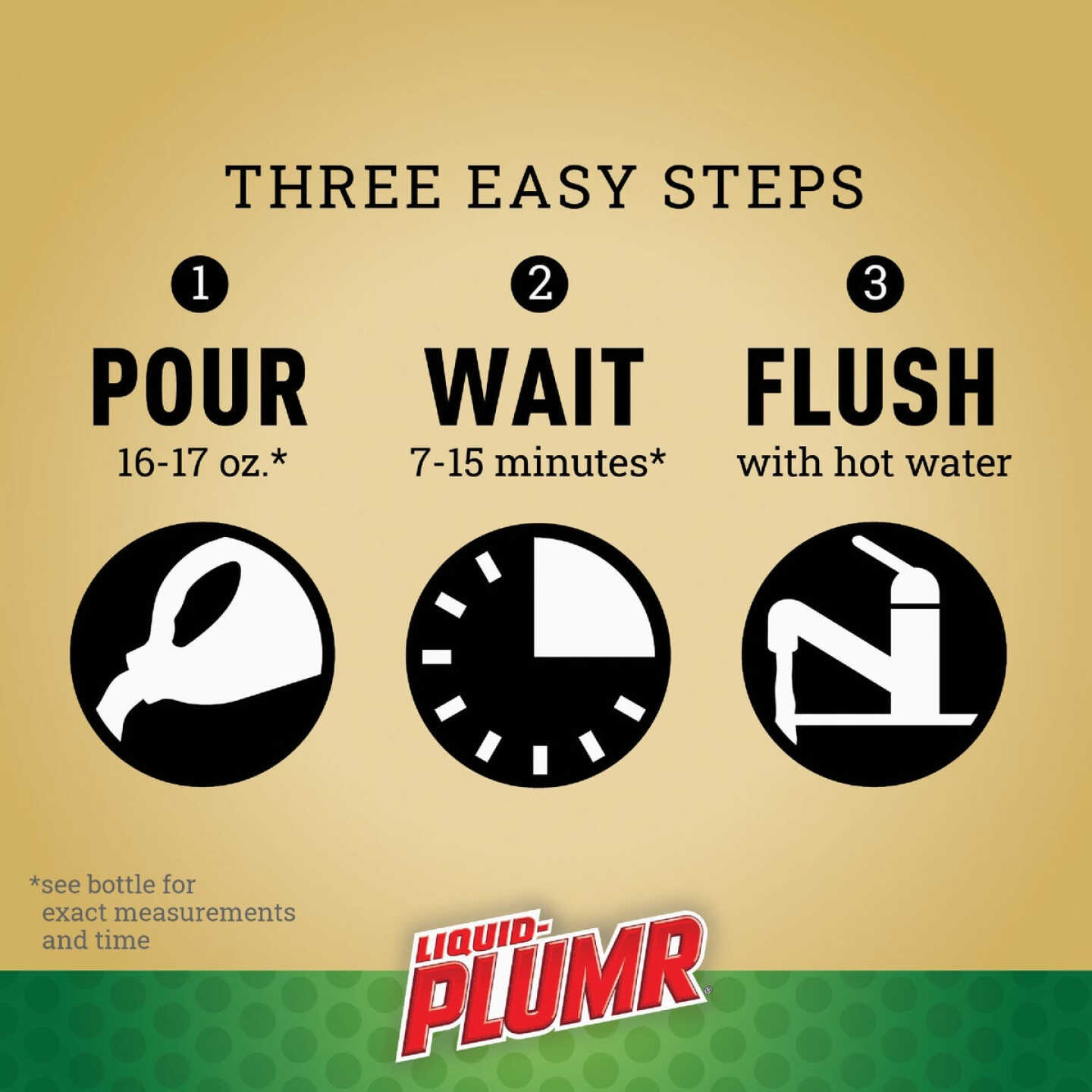 Liquid Plumr Hair Clog Eliminator 16 Oz. Gel Drain Opener & Cleaner Image 4