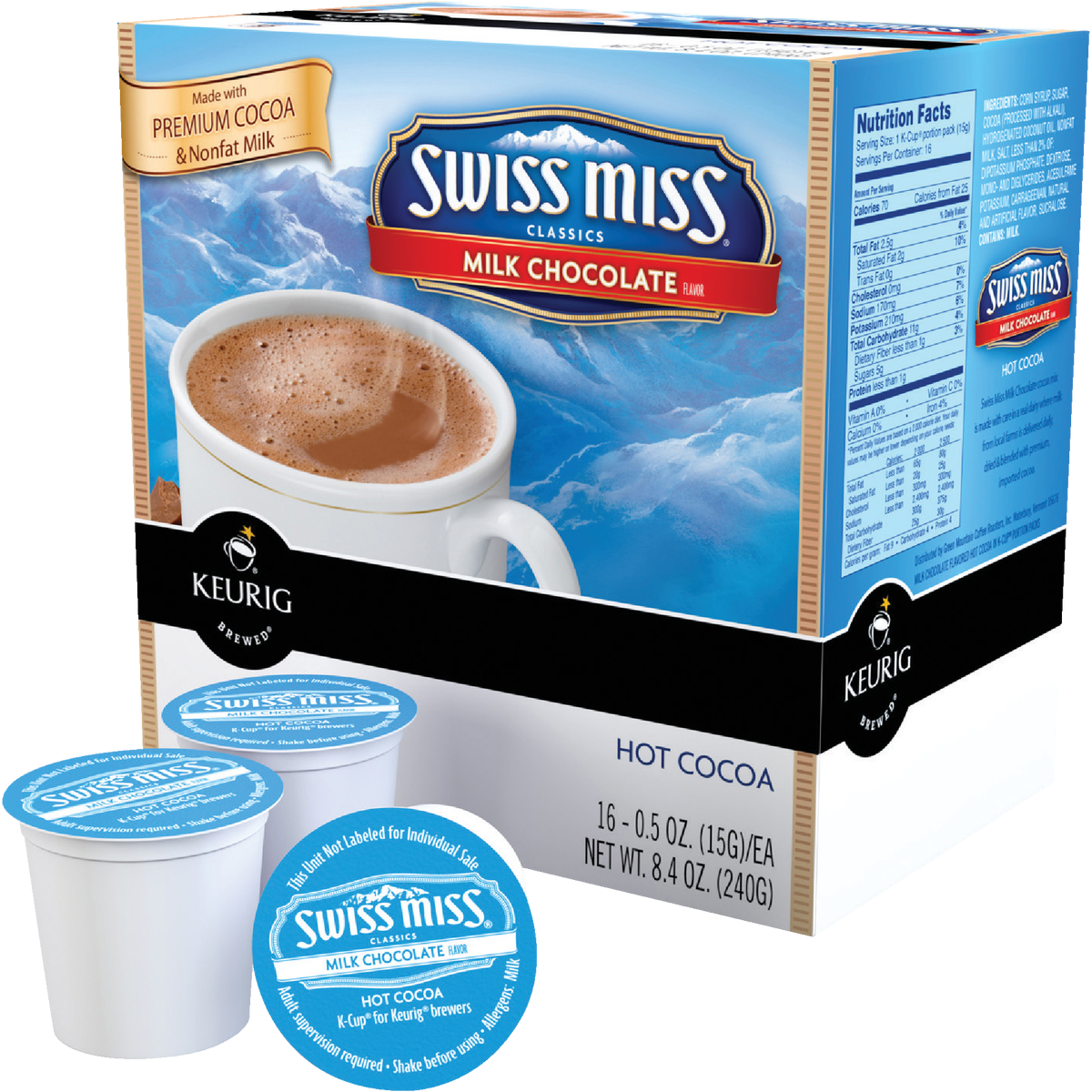 Keurig Swiss Miss Hot Chocolate K-Cup (16-Pack)