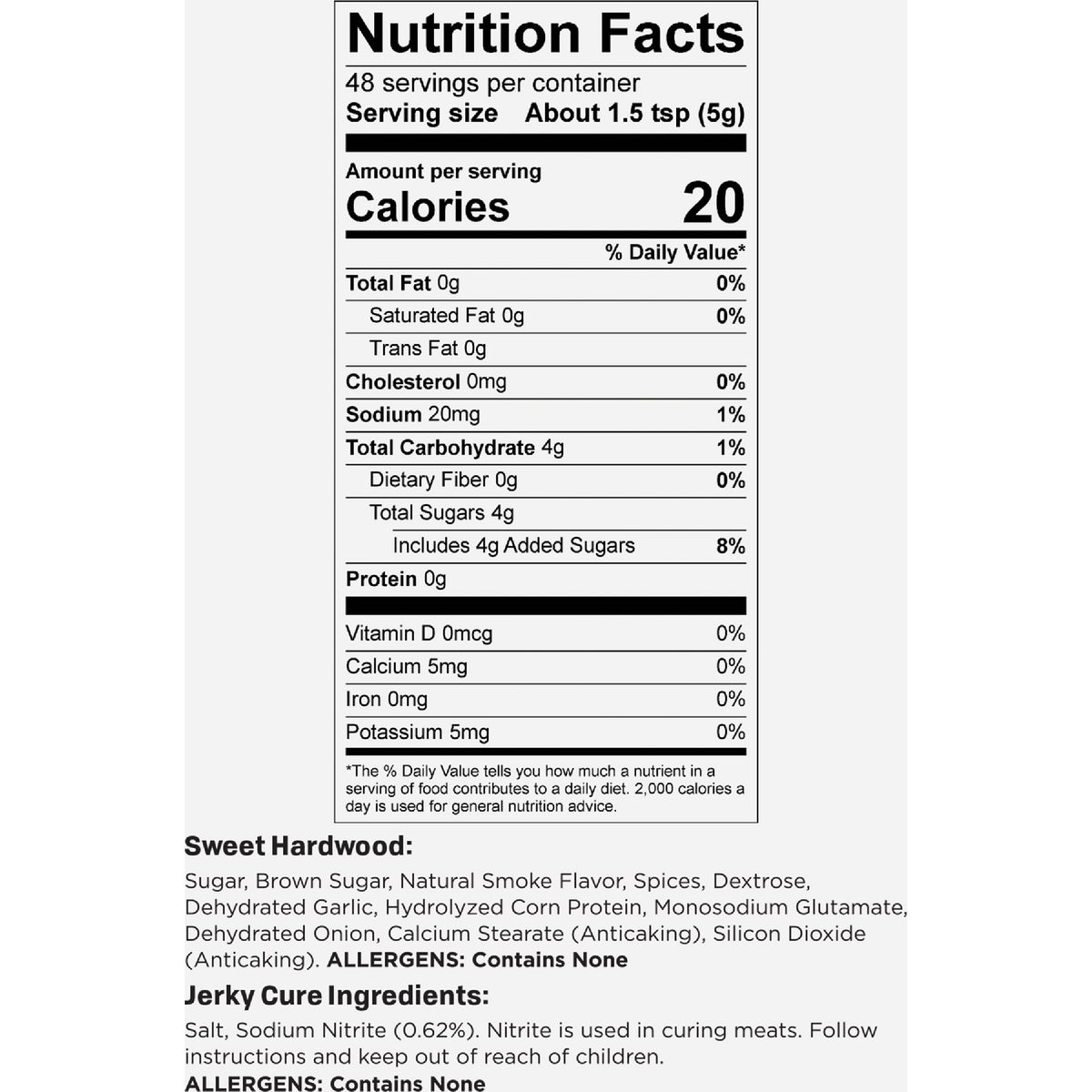 Nesco Jerky Spice Works Sweet Hardwood Spice Seasoning Image 4