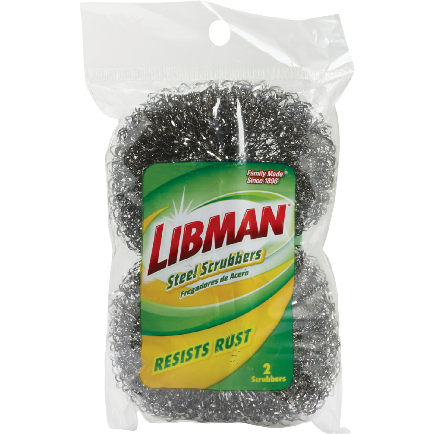 Libman Heavy-Duty Wire Mesh Sponges & Woven Scrubbers (2-Pack) Image 2