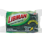 Libman 4.5 In. x 3 In. Yellow & Green Heavy Duty Sponge (3-Count) Image 2