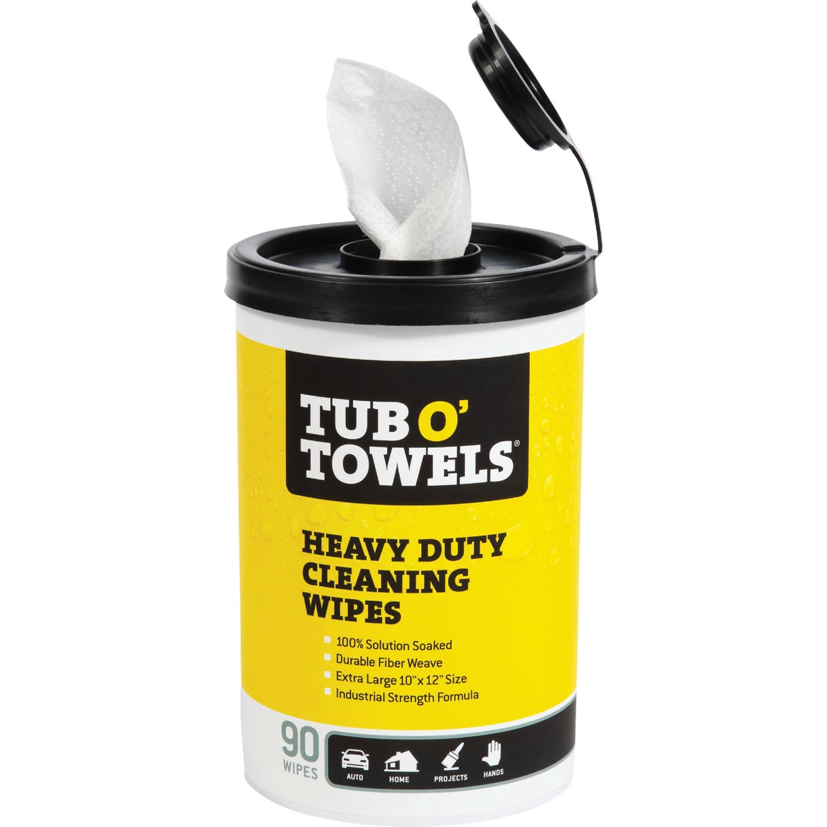 Tub O' Towels Heavy Duty Cleaning Wipes (90-Count) Image 13