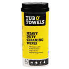 Tub O' Towels Heavy Duty Cleaning Wipes (40-Count) Image 1