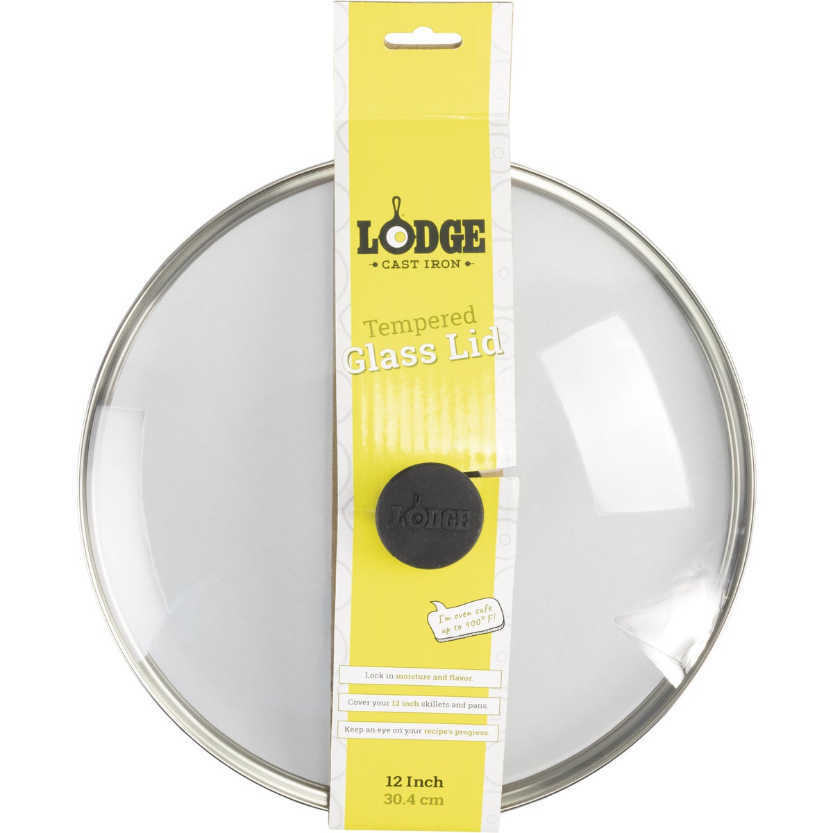 Lodge 12 In. Tempered Glass Glass Lid Image 2
