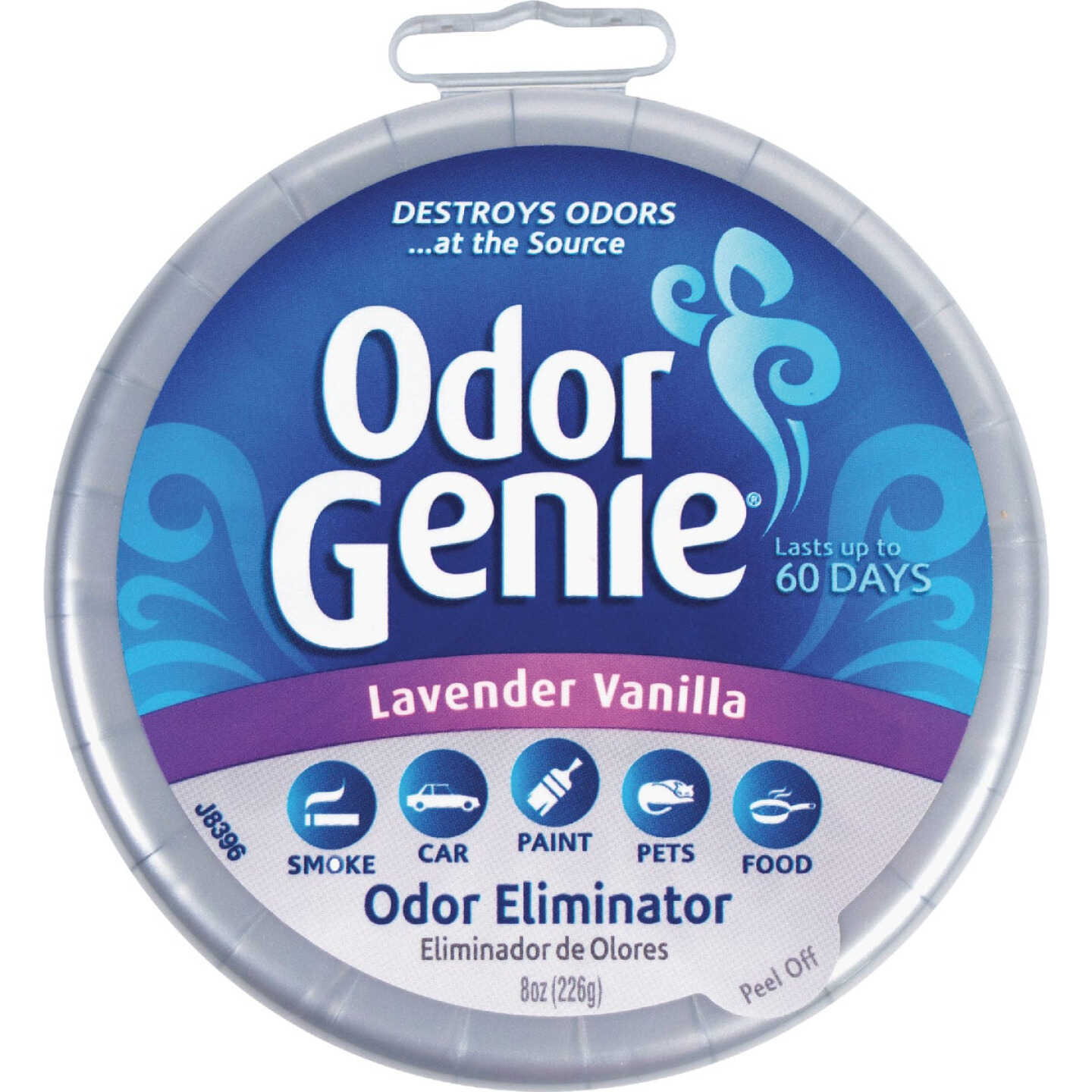 DampRid Odor Genie 8 Oz. Lavender Solid Air Freshener Image 1