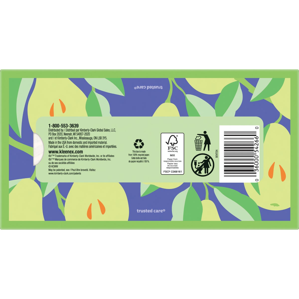 Kleenex Trusted Care 160 Count 2-Ply White Facial Tissue Image 5