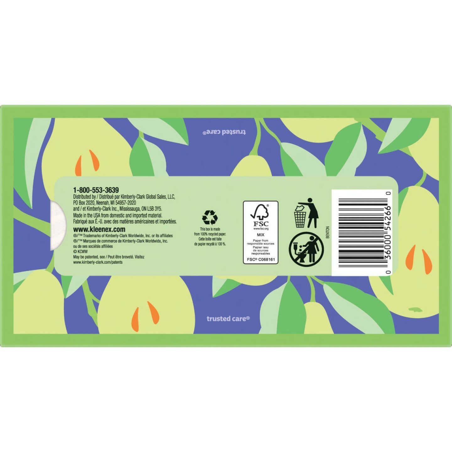 Kleenex Trusted Care 160 Count 2-Ply White Facial Tissue Image 5