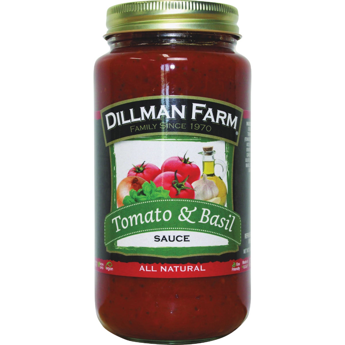 Dillman Farm Tomato & Basil Sauce