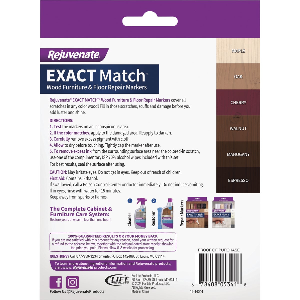 Rejuvenate Exact Match Natural Wood Furniture & Floor Marker (6-Pack) Image 4