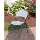 Lifetime White Granite Light Folding Chair Image 3