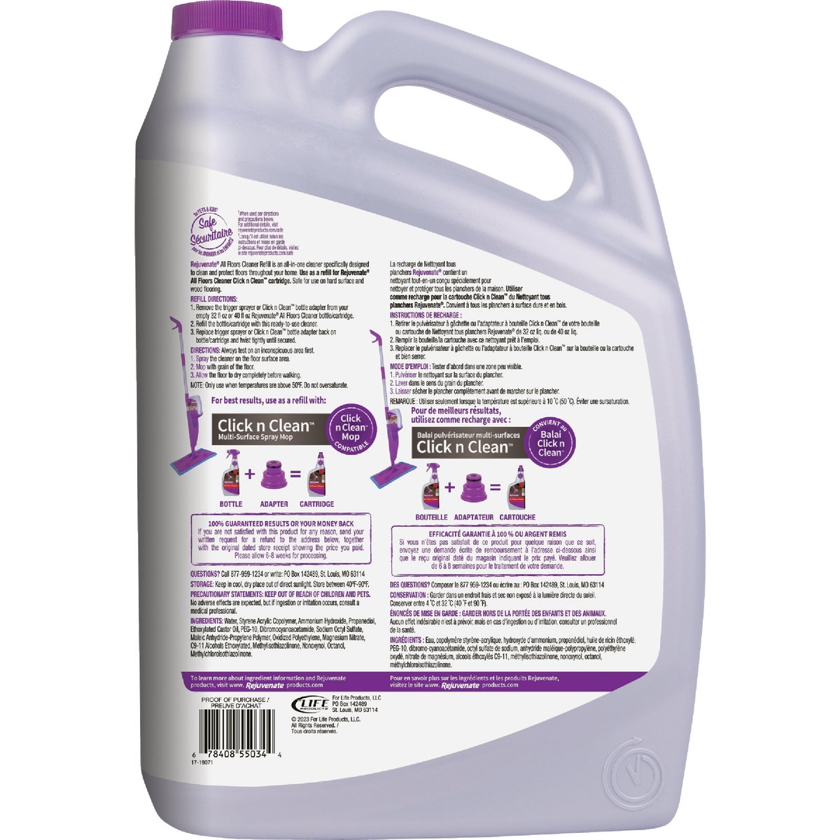 Rejuvenate 128 Oz. All Floors Cleaner Image 5