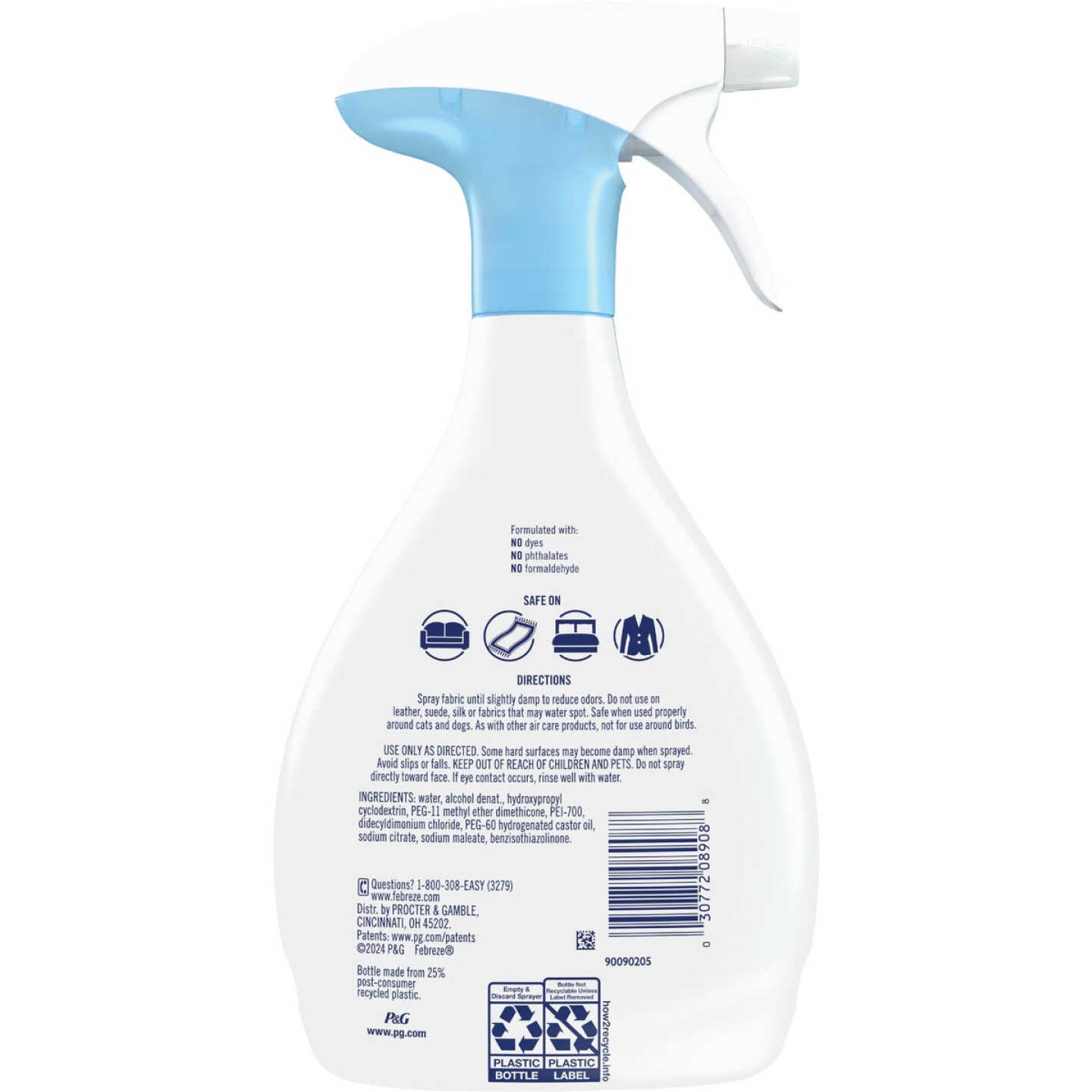 Febreze Fabric 23.6 Oz. Unscented Fighting Fabric Refresher Image 3