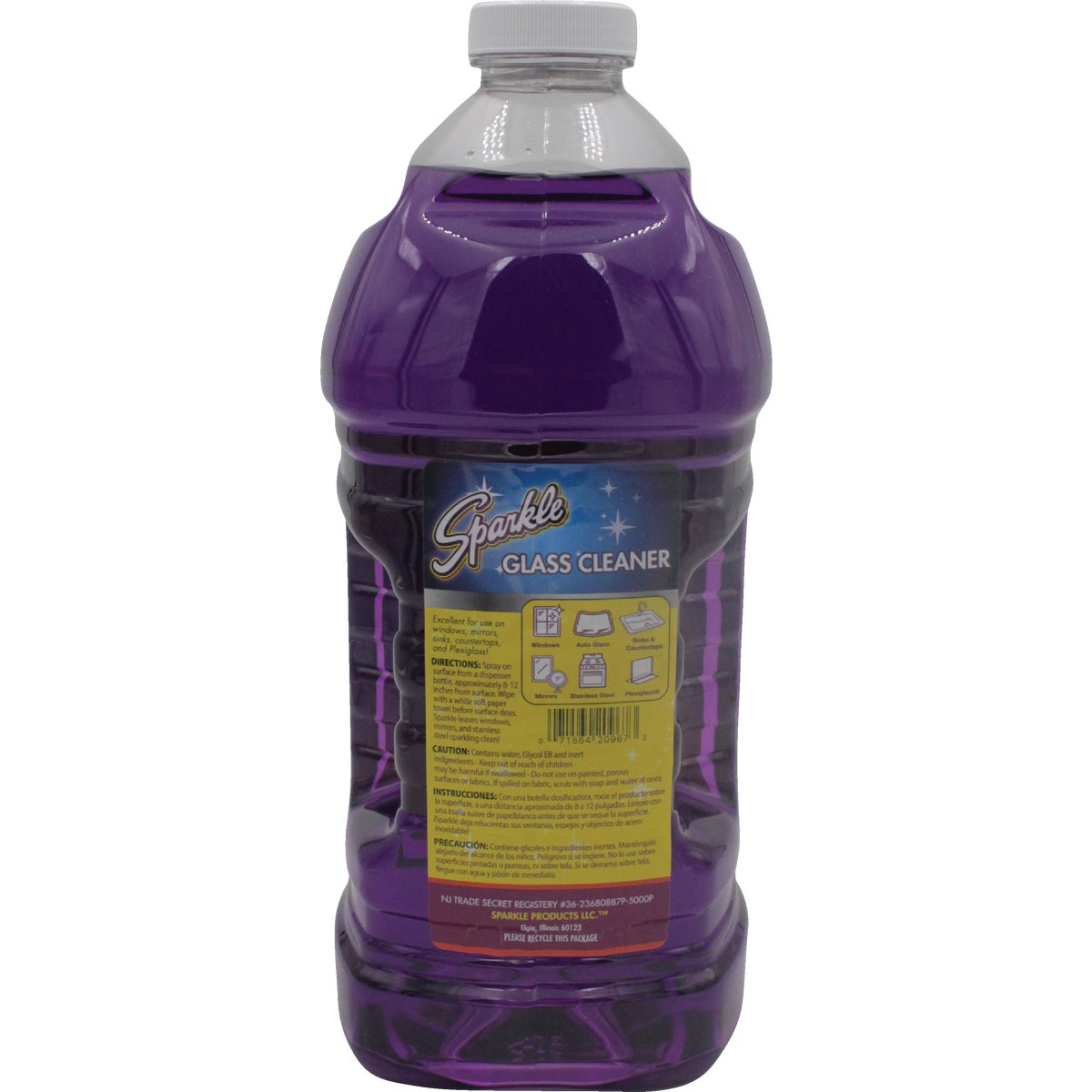 Sparkle 67.6 Oz. Industrial Use Glass & Surface Cleaner Image 2