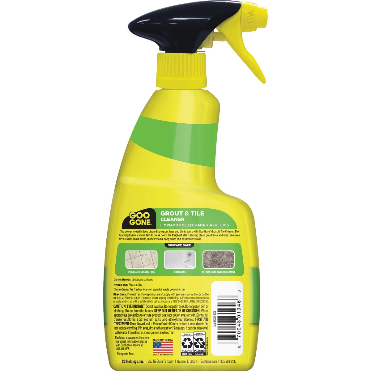 Goo Gone 14 Oz. Grout Clean & Restore Multi Surface Safe Image 3