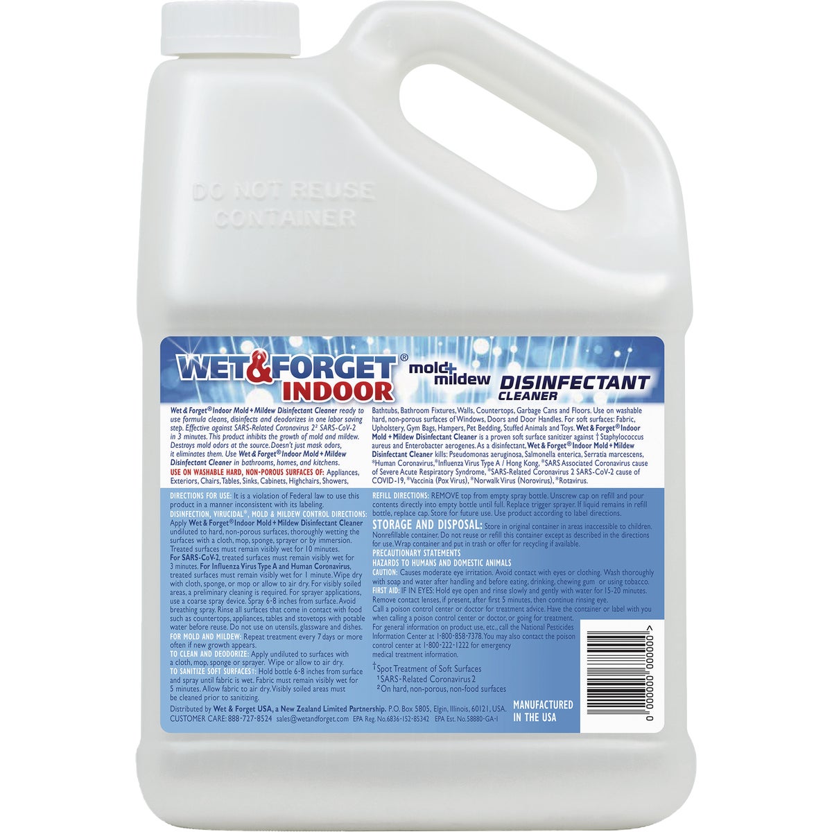 Wet & Forget 128 Oz. Mold & Mildew Cleaner Image 2
