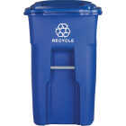 Toter 48 Gal. Recycling Trash Can with Lid Image 2