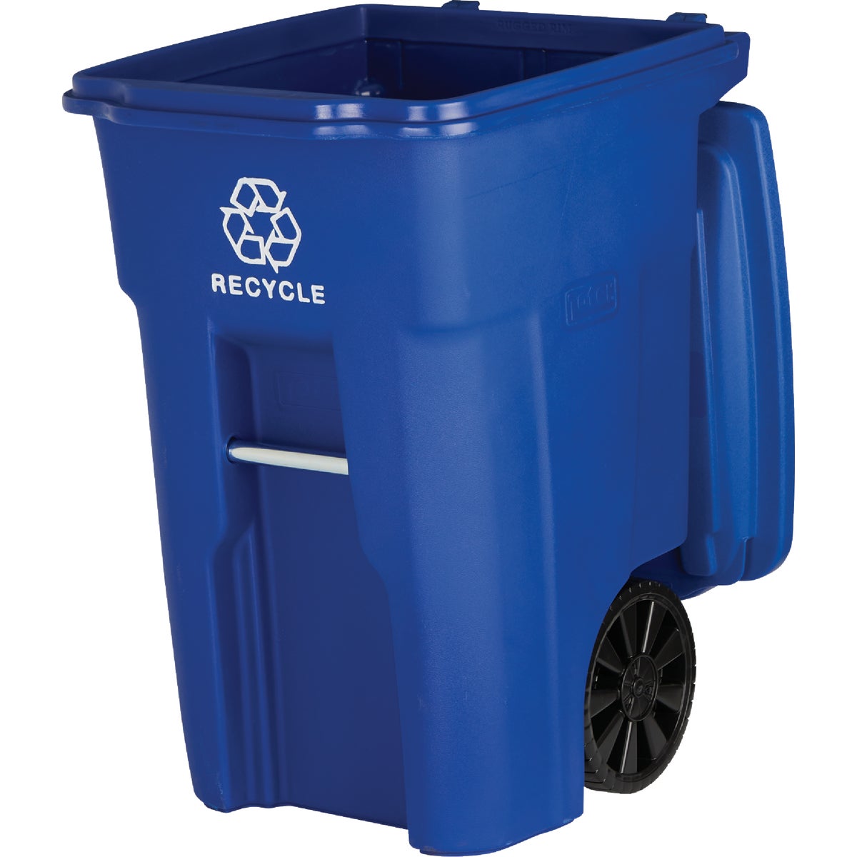 Toter 48 Gal. Recycling Trash Can with Lid Image 4
