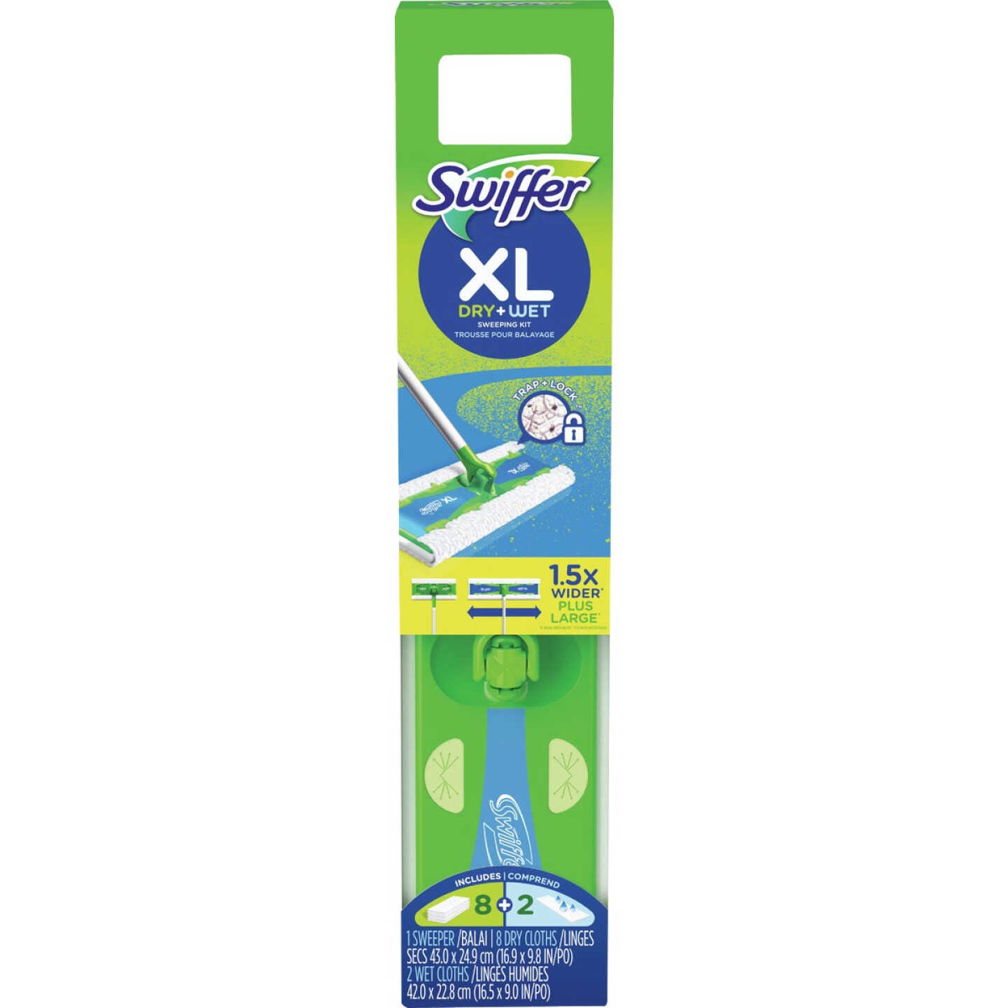 Swiffer Sweeper XL Dry & Wet Mop Starter Kit Image 1