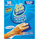 Soft Scrub 1 Size Fits All Vinyl Disposable Glove (50-Pack) Image 2