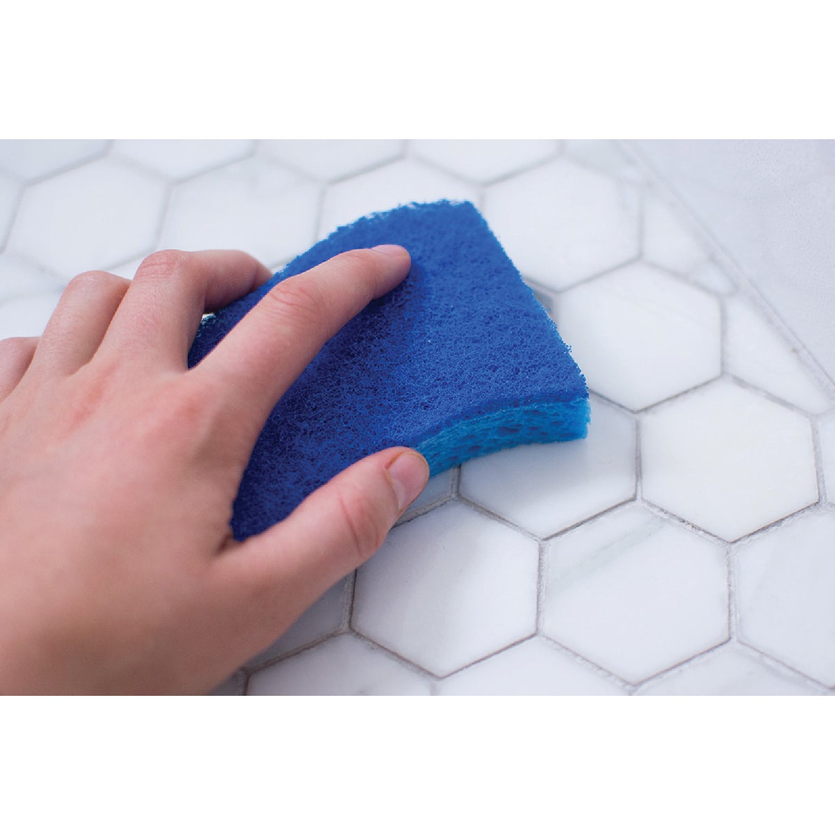 Scotch-Brite Zero Scratch Scrub Sponge, 4.4 In. x 2.6 In. x 0.7 In. Image 3