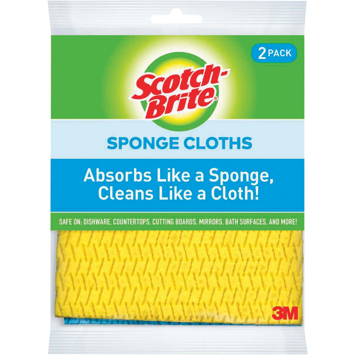 Scotch-Brite Sponge Cloth (2-Pack)