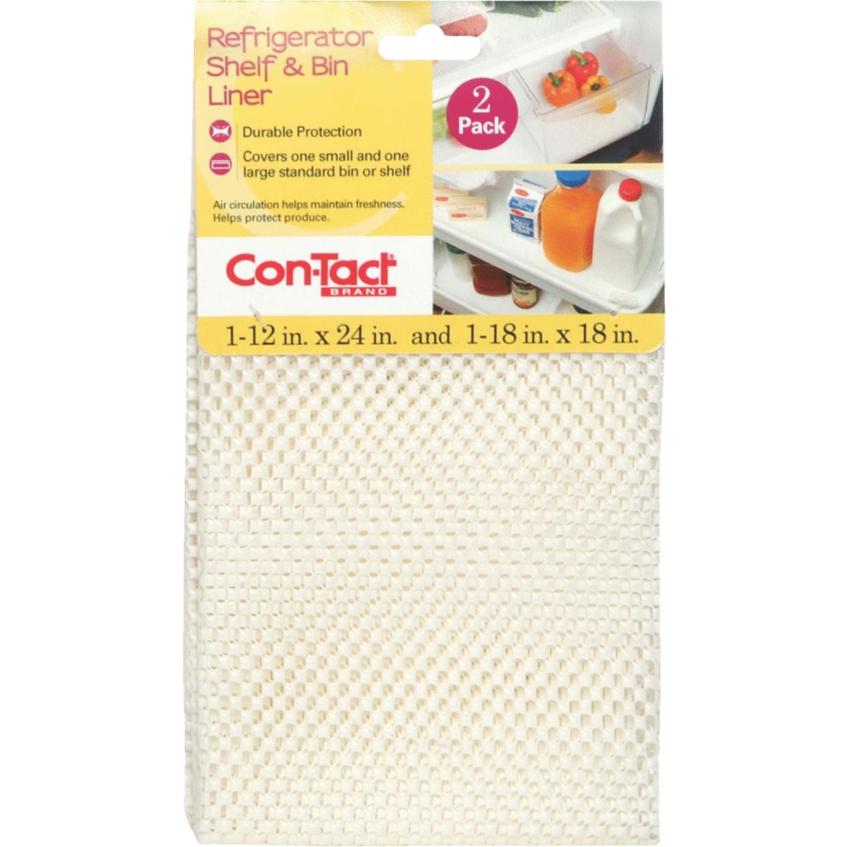 2PK WHT REFRIG BIN LINER