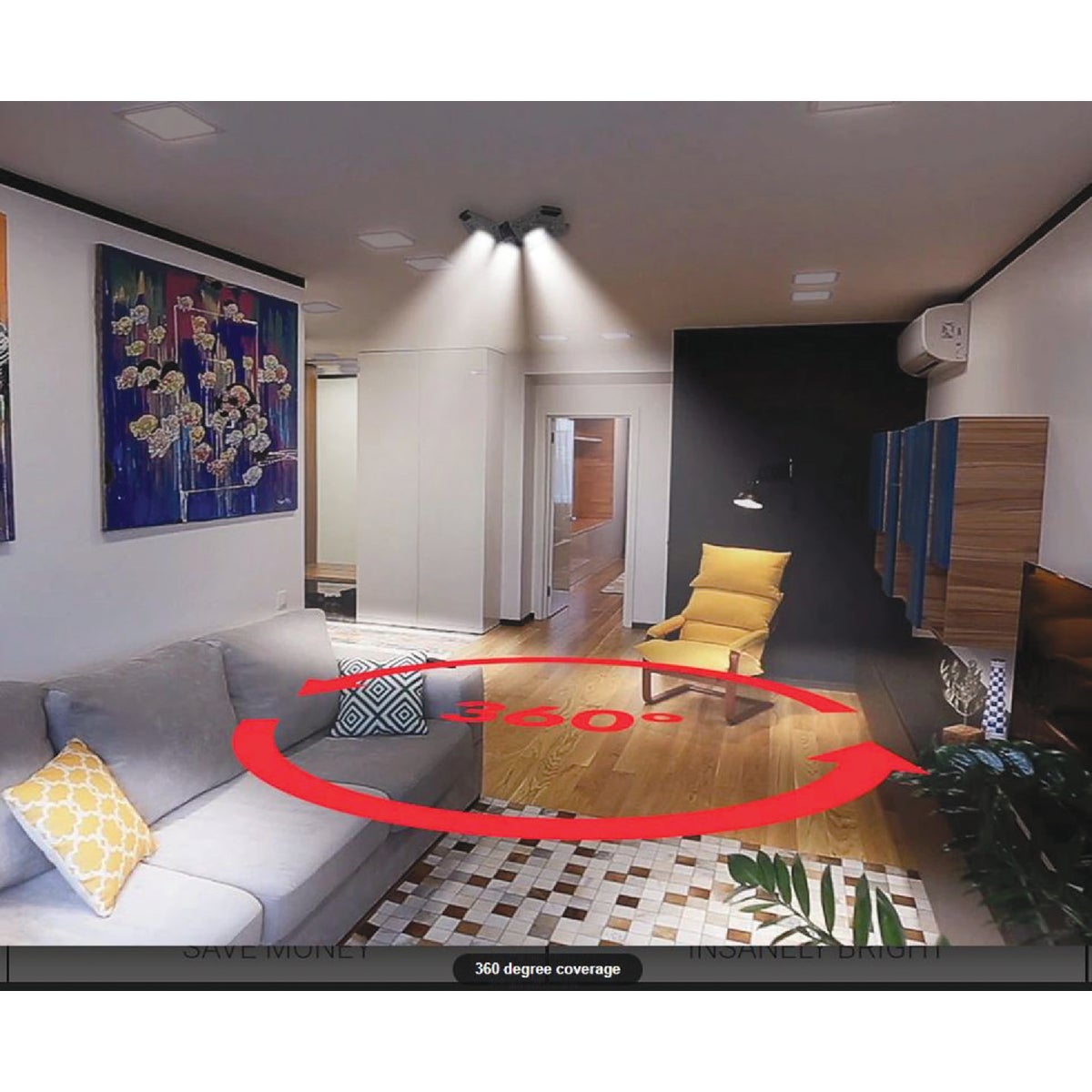 Bell+Howell QuadBurst Multi-Directional LED Light Image 2