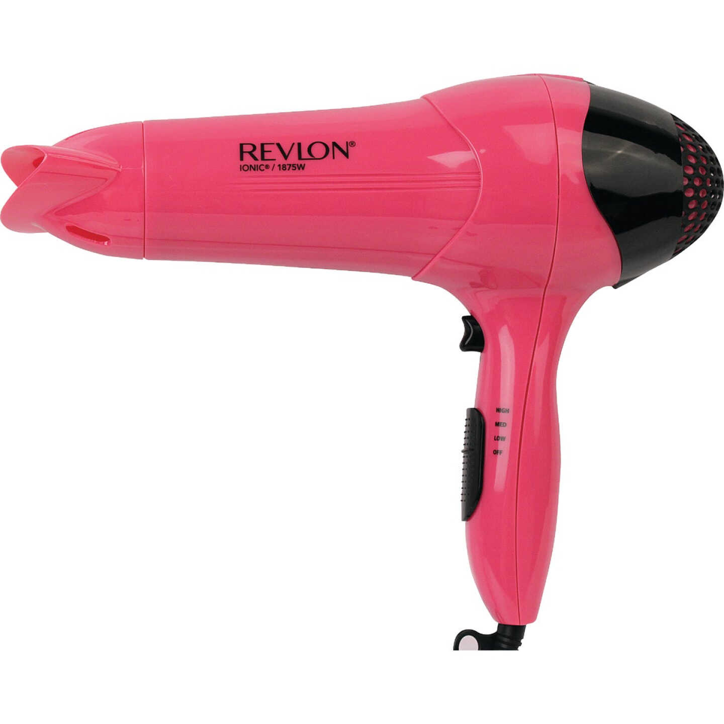 Revlon Frizz Control Styler 1875W Pink 3 Heat 3 Speed Hair Dryer Image 1