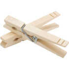 Whitmor Spring Hardwood Clothespins (100-Pack) Image 1