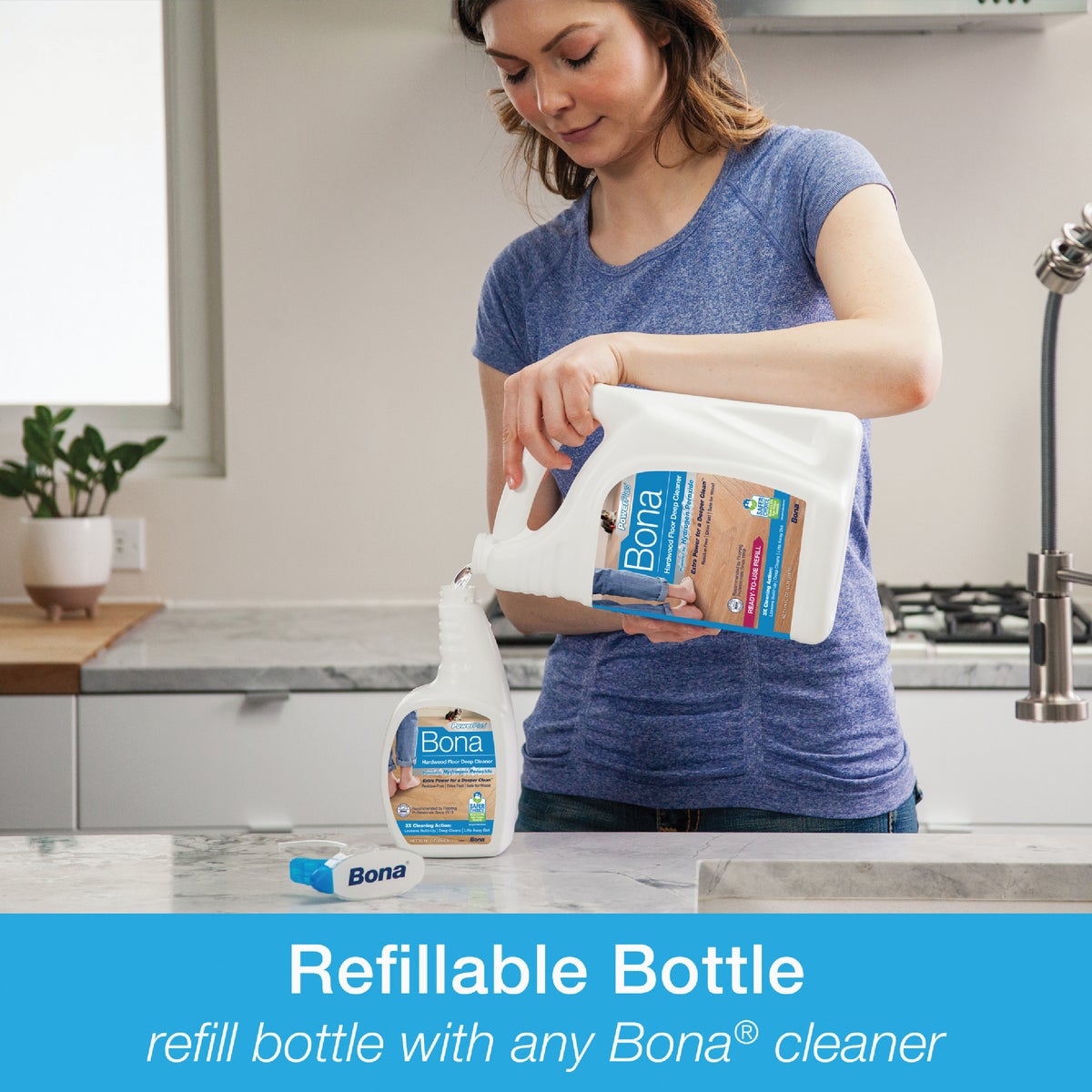 Bona PowerPlus 32 Oz. Hardwood Floor Cleaner Image 8