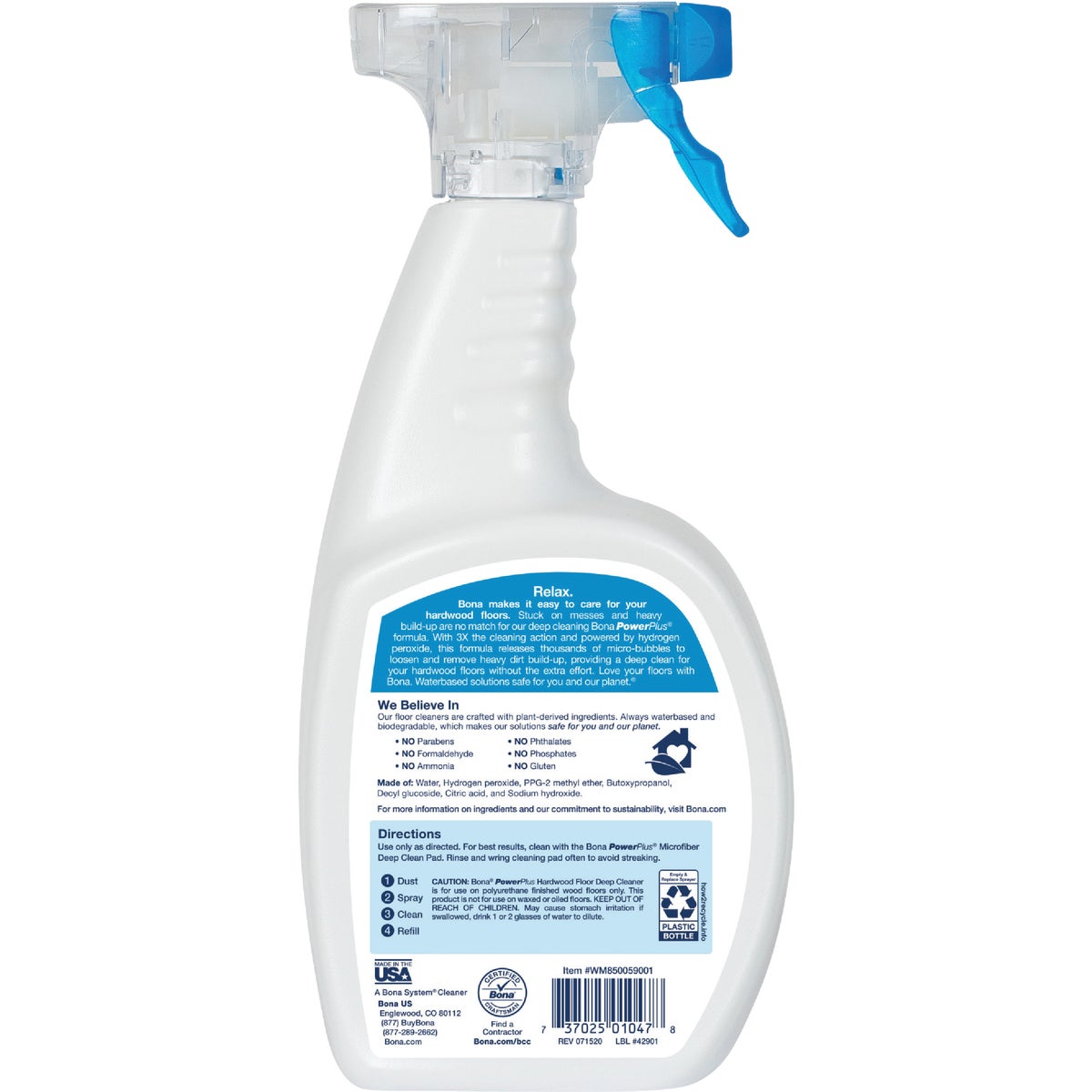 Bona PowerPlus 32 Oz. Hardwood Floor Cleaner Image 9