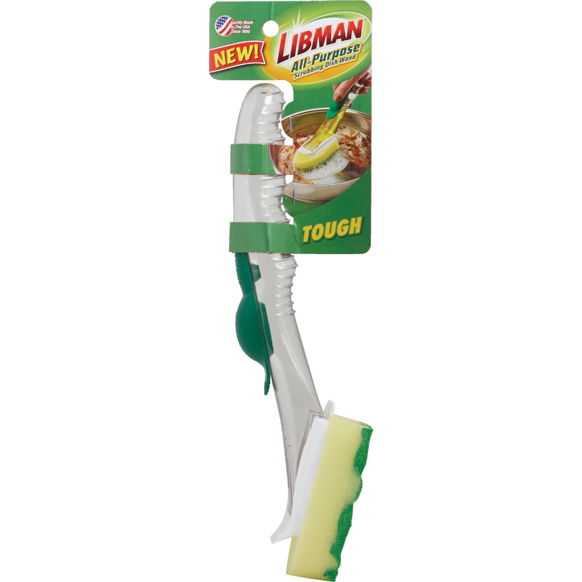Libman Polyester 7 In. Soap Dispensing Brush Image 2