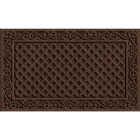 Apache Textures Walnut 18 In. x 30 In. Carpet/Recycled Rubber Door Mat Image 1