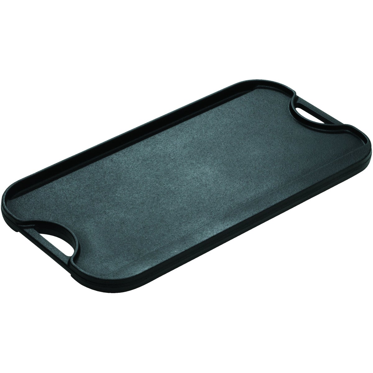 Lodge 10.5 In. x 20 In. Cast Iron Griddle Grill with Handles Image 2