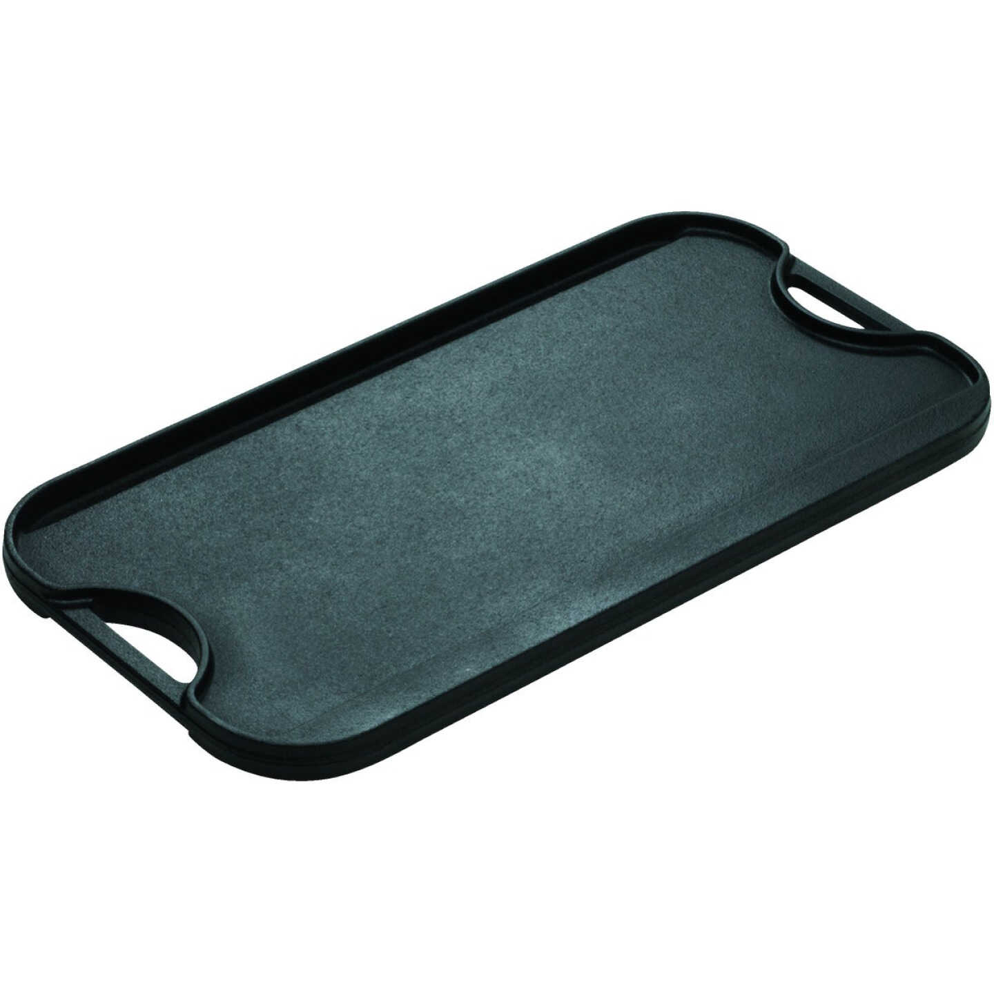 Lodge 10.5 In. x 20 In. Cast Iron Griddle Grill with Handles Image 2
