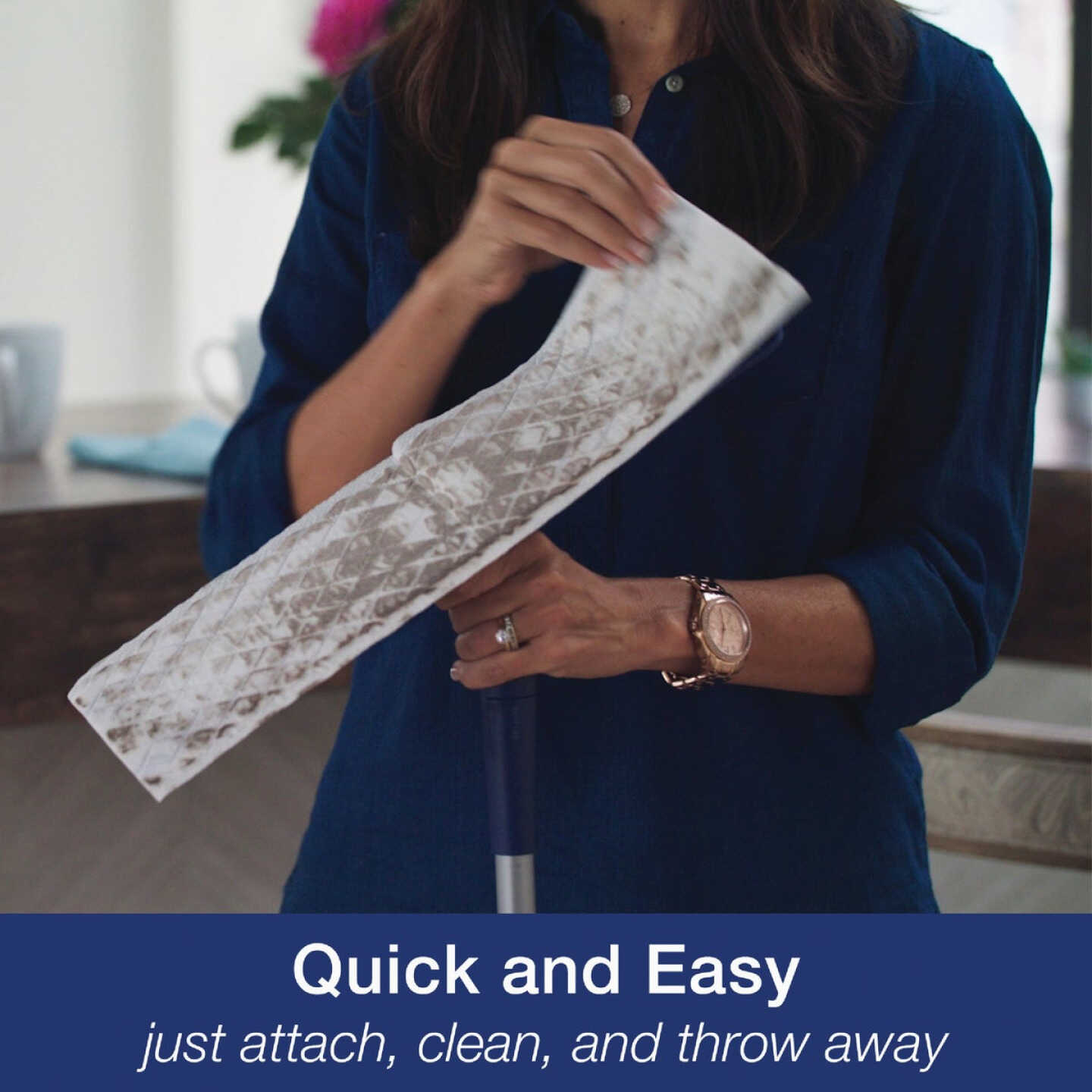 Bona 5 In. W. x 17 In. L. Wet Hardwood Floor Cleaning Pads (12-Pack) Image 6