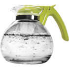 2QT GREEN GLASS KETTLE Image 1