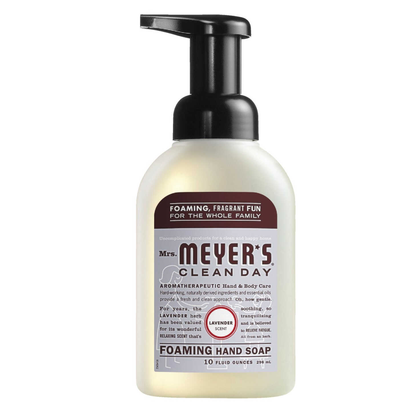 Mrs. Meyer's Clean Day 10 Oz. Lavender Foaming Hand Soap Image 1