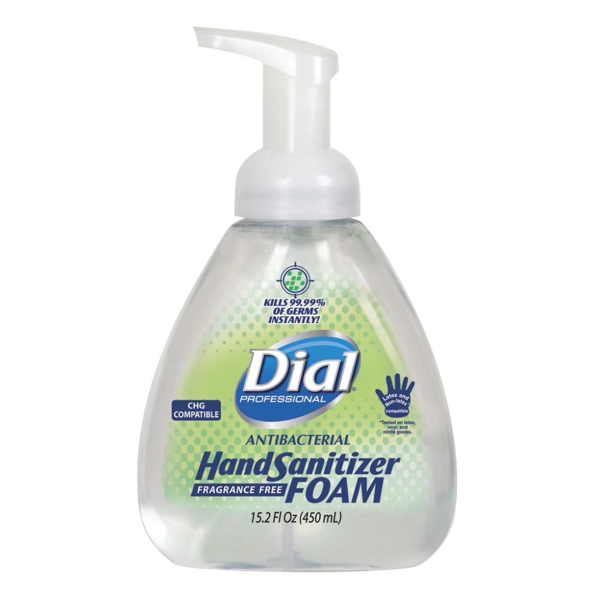 DIAL 15OZ SANITIZER FOAM