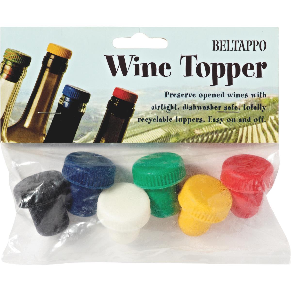6-PACK WINE TOPPERS