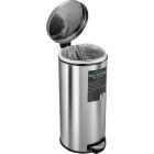 Ninestars 8 Gal. Foot Pedal Round Trash Can Image 5