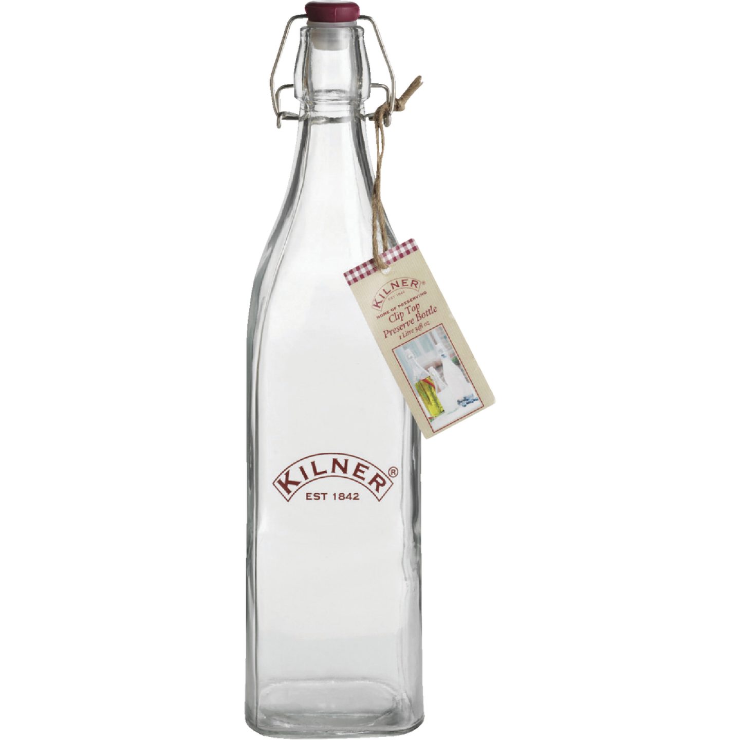 Kilner 34 Oz. Clip Top Preserve Bottle Image 1