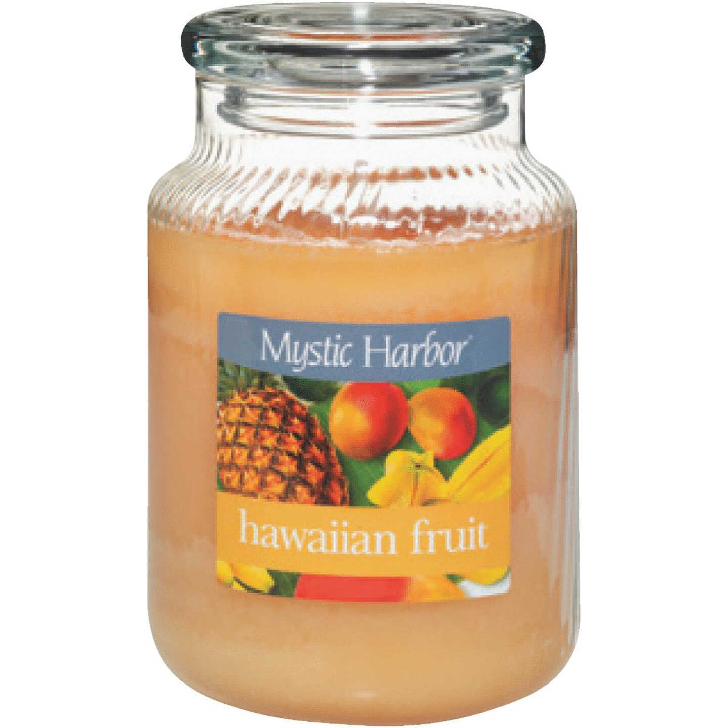 LRG HAWAIIAN FRUT CANDLE Image 1