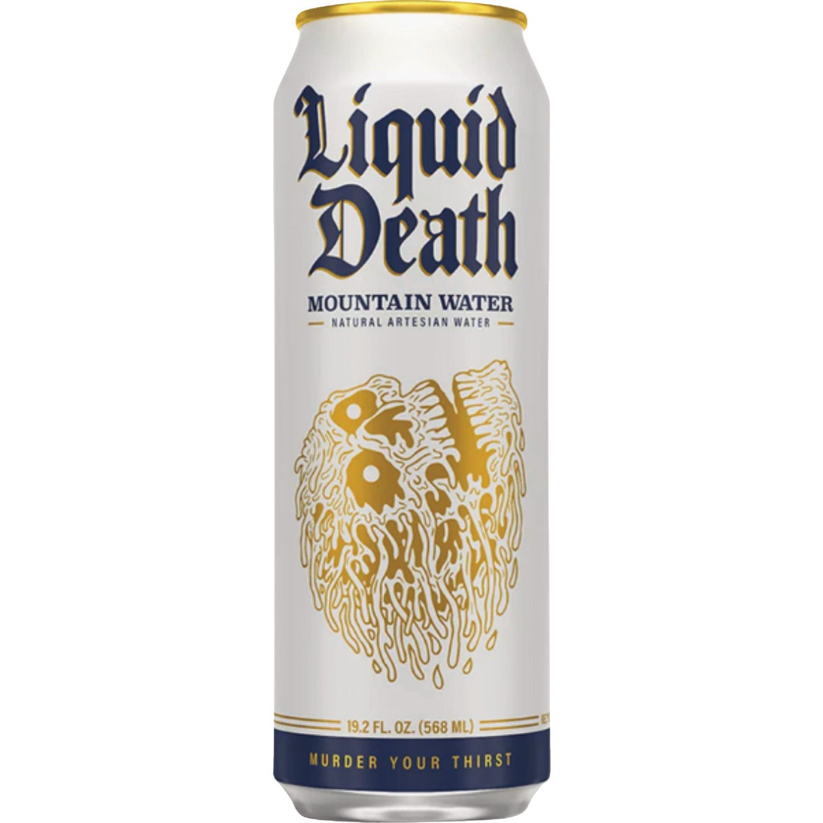 Liquid Death 19.2 Oz. 100% Mountain Water