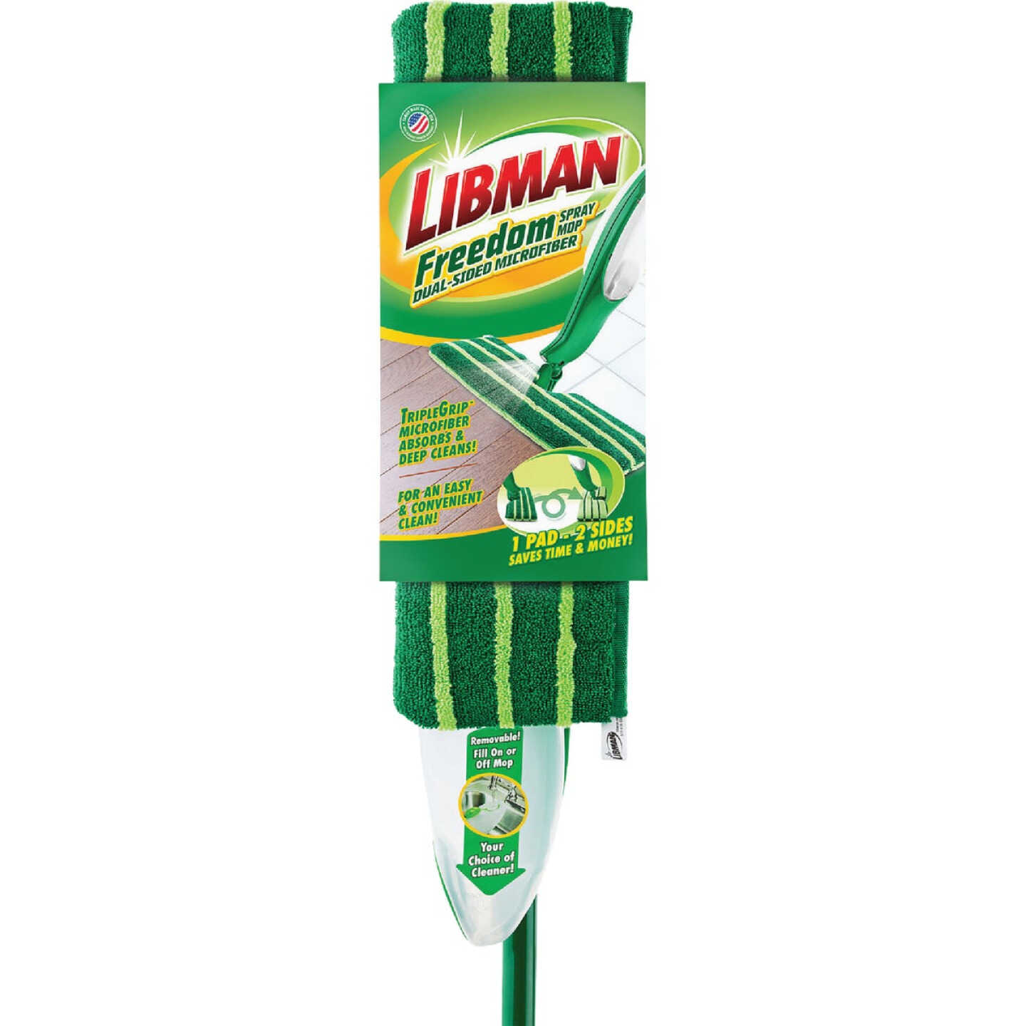 Libman Freedom Dual Sided Microfiber Spray Mop Image 2