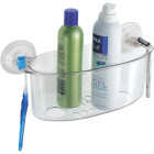 iDesign Power Lock Suction Shower Basket Image 1