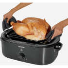 Proctor Silex 18 Qt. Black Electric Roaster With Self Basting Lid Image 2