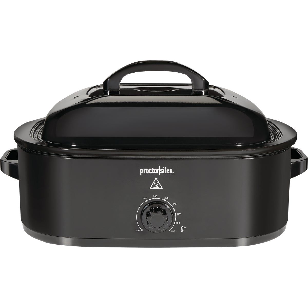 Proctor Silex 18 Qt. Black Electric Roaster With Self Basting Lid